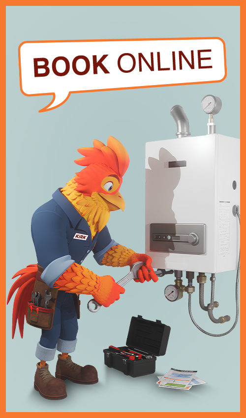 Online booking system for heating and cooling services with easy appointment scheduling